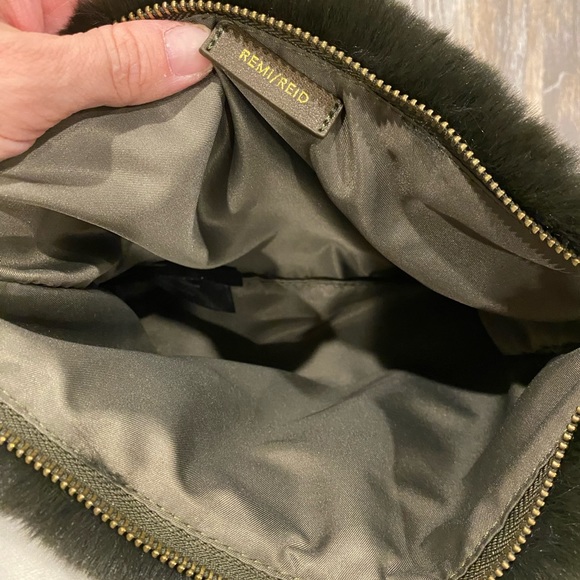 Anthropologie Remi/Reid Faux Fur Handbag - Picture 3 of 3